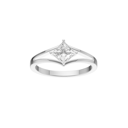 Petaline Silver Ring for Women (SRB-AG011)