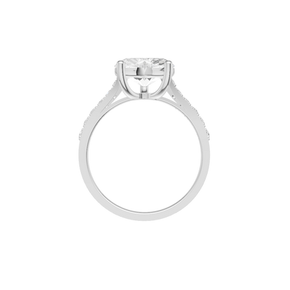 Velora Silver Diamond Ring (SRB-AG026)