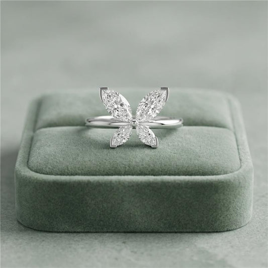 Ever Loving Diamond Silver Ring (SRB-AG060)