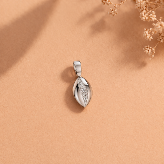 Spindle Spin Diamond Pendant (SPN-AG009)