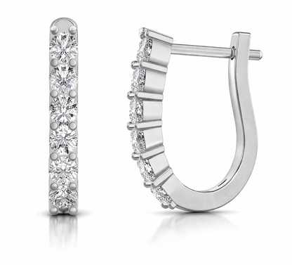 Urban Glow Diamond Hoops (SEG-AG001)