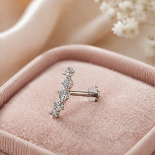 Radiant Diamond Nosepin (SN-AG1000C)