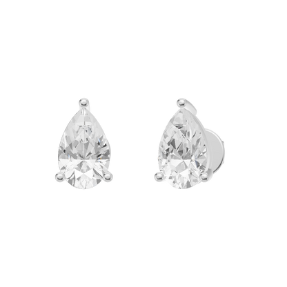 Crafty Diamond Silver Earrings (SES-AG002)