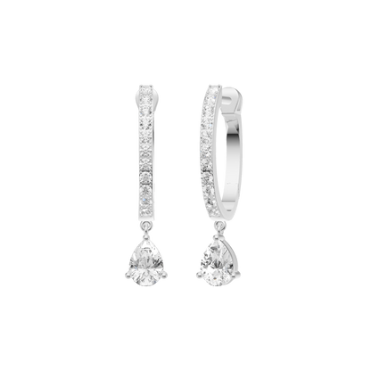 Celestial Spark Diamond Silver Earring (SEH-AG002)