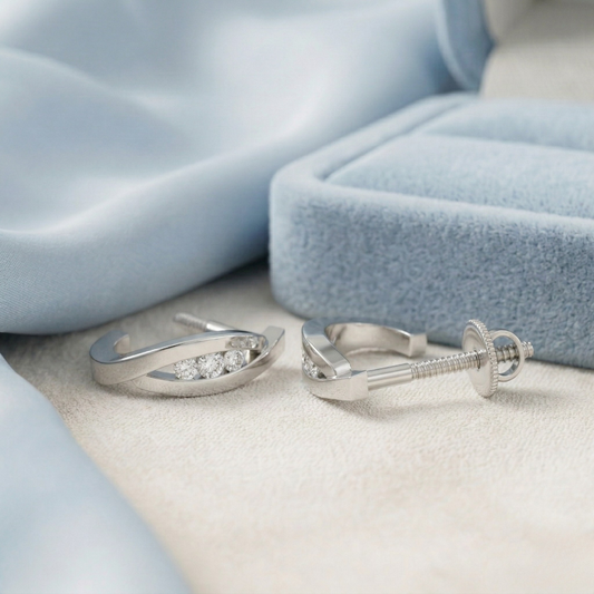 Eterna Whim Diamond Earrings (SES-AG014)