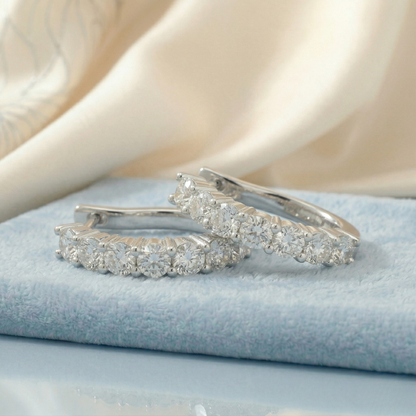 Urban Glow Diamond Hoops (SEG-AG001)