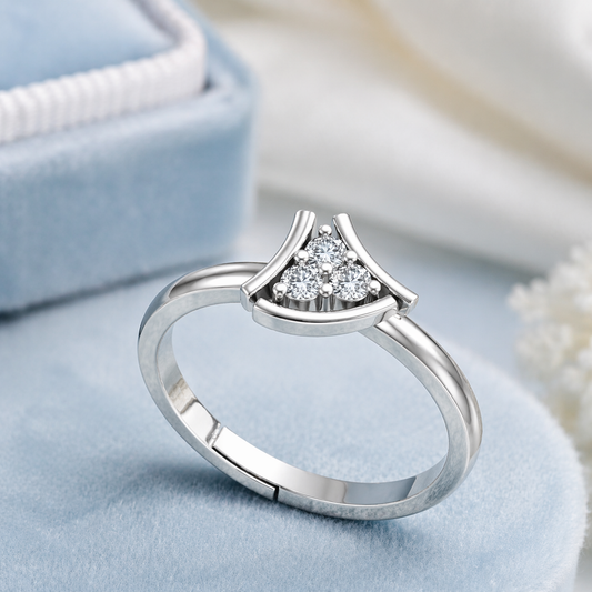 Endless Adjustable Diamond Ring (SRA-AG010)