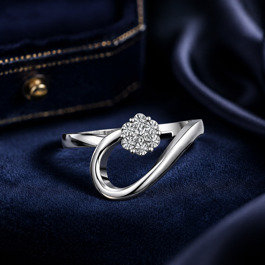 Lucky Bloom - Lab Diamond Ring (SRA-AG005)