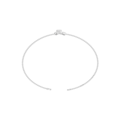 Pristine Light Silver Diamond Bracelet (SBL-AG005)