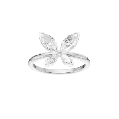 Ever Loving Diamond Silver Ring (SRB-AG060)