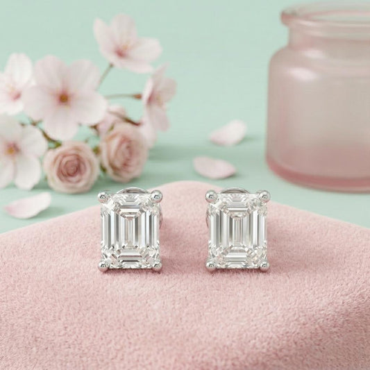 Haute Diamond Silver Earrings (SES-AG007)