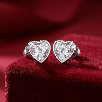Everlasting Shine Diamond Silver Earring (SES-AG006)