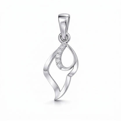 Aqua Spark Diamond Pendant (SPN-AG006)