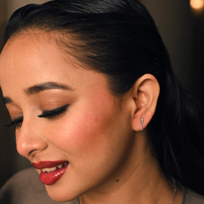 Luna Spark Diamond Earrings (SED-AG002)