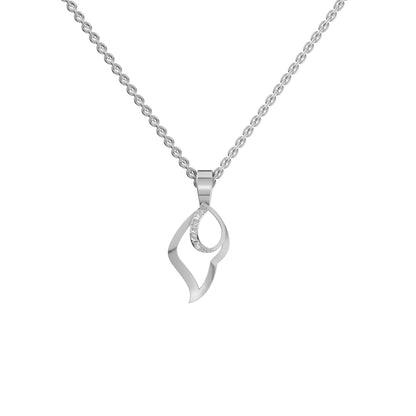 Aqua Spark Diamond Pendant (SPN-AG006)