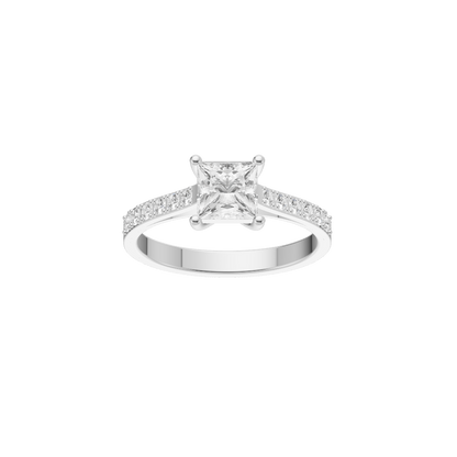 Eternal Lab Diamond Silver Ring (SRB-AG021)