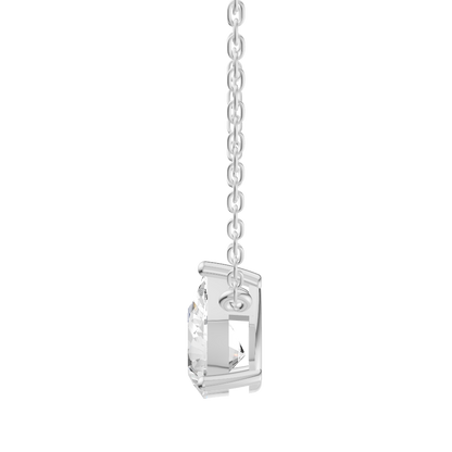 Refined Glow Diamond Silver Pendant(SPC-AG007)