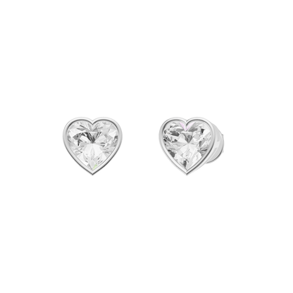 Everlasting Shine Diamond Silver Earring (SES-AG006)