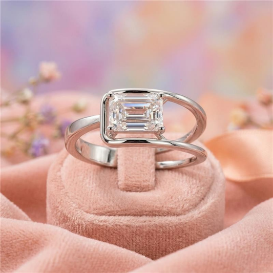 Evolved Lab Diamond Silver Ring (SRB-AG010)